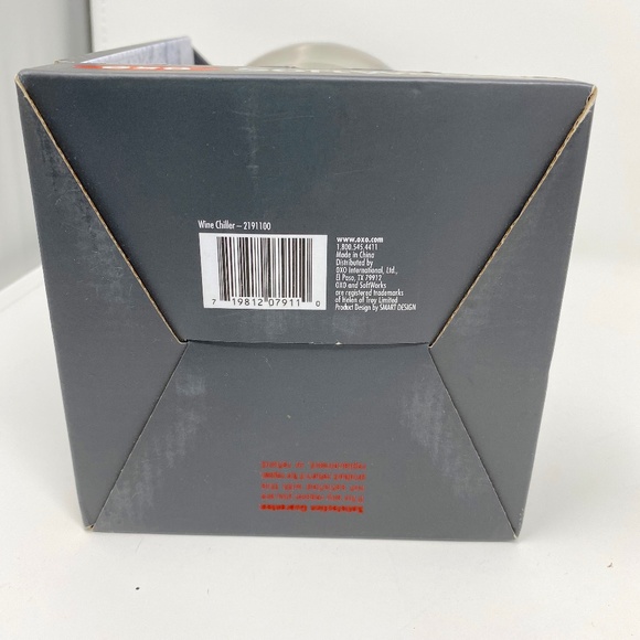 Oxo Dining Oxo Softworks Barware Collection Wine Chiller Gray